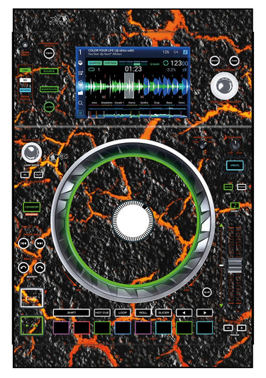 Denon DJ SC 5000 Skin Lava